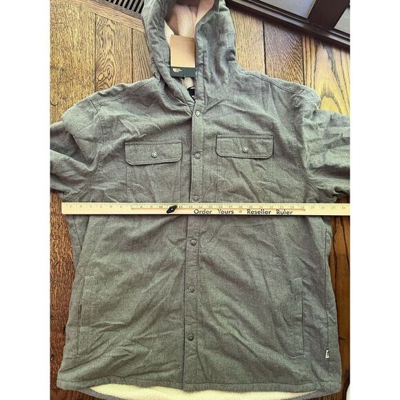 --NEW-- The North Face Campshire Shirt Mens Size XXL (Gray) Sherpa Lined - Picture 4 of 5